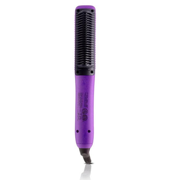 ROYALE MULTI PURPOSE CERAMIC HAIR BRUSH-GENIUS HEATING ELEMENT-PURPLE-NEW-SEALED - Picture 4 of 10